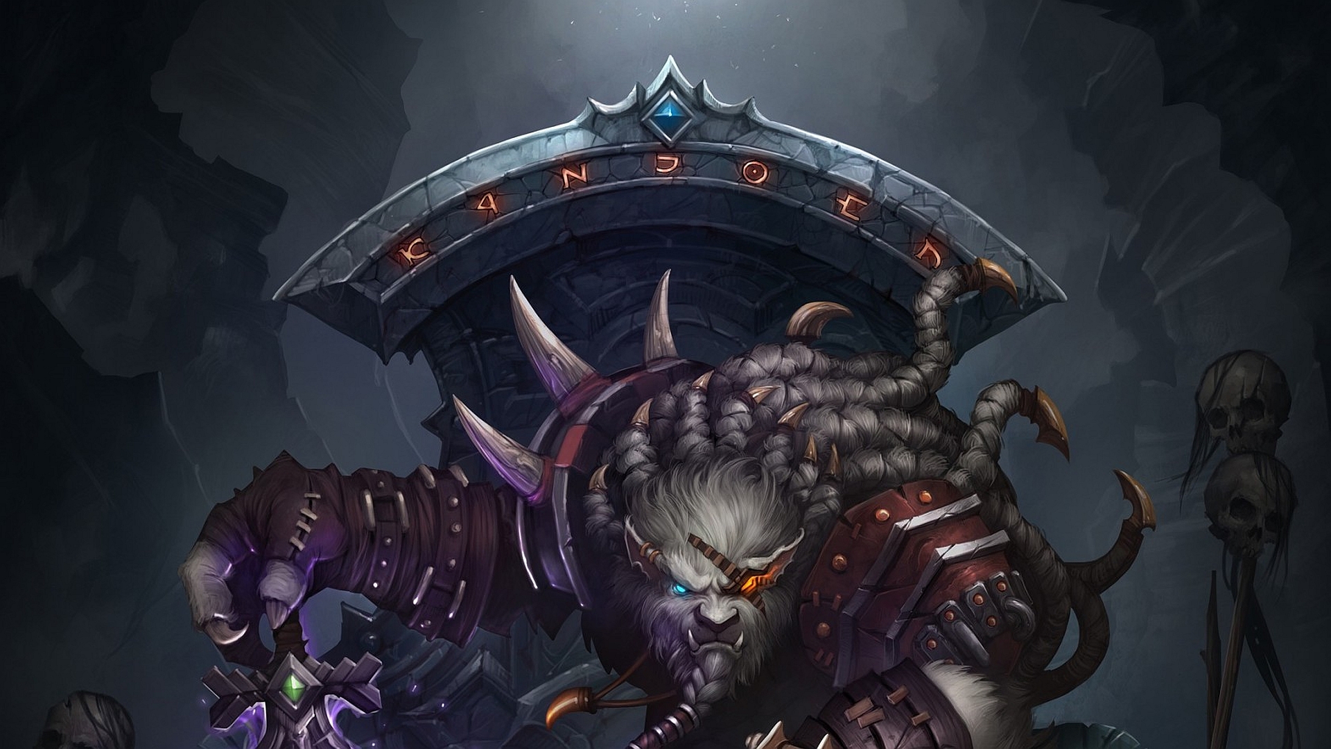 league of legends wallpaper rengar