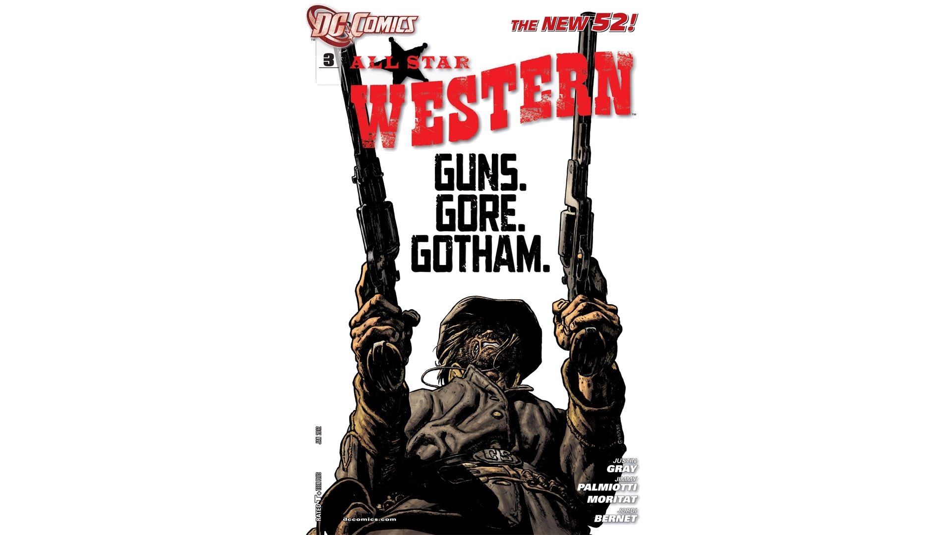Download Jonah Hex Comic All-Star Western HD Wallpaper