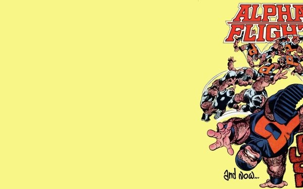 Comics Alpha Flight Puck Marvel Comics Fondo de pantalla HD | Fondo de Escritorio