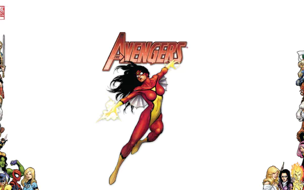 Comic Avengers HD Desktop Wallpaper | Background Image