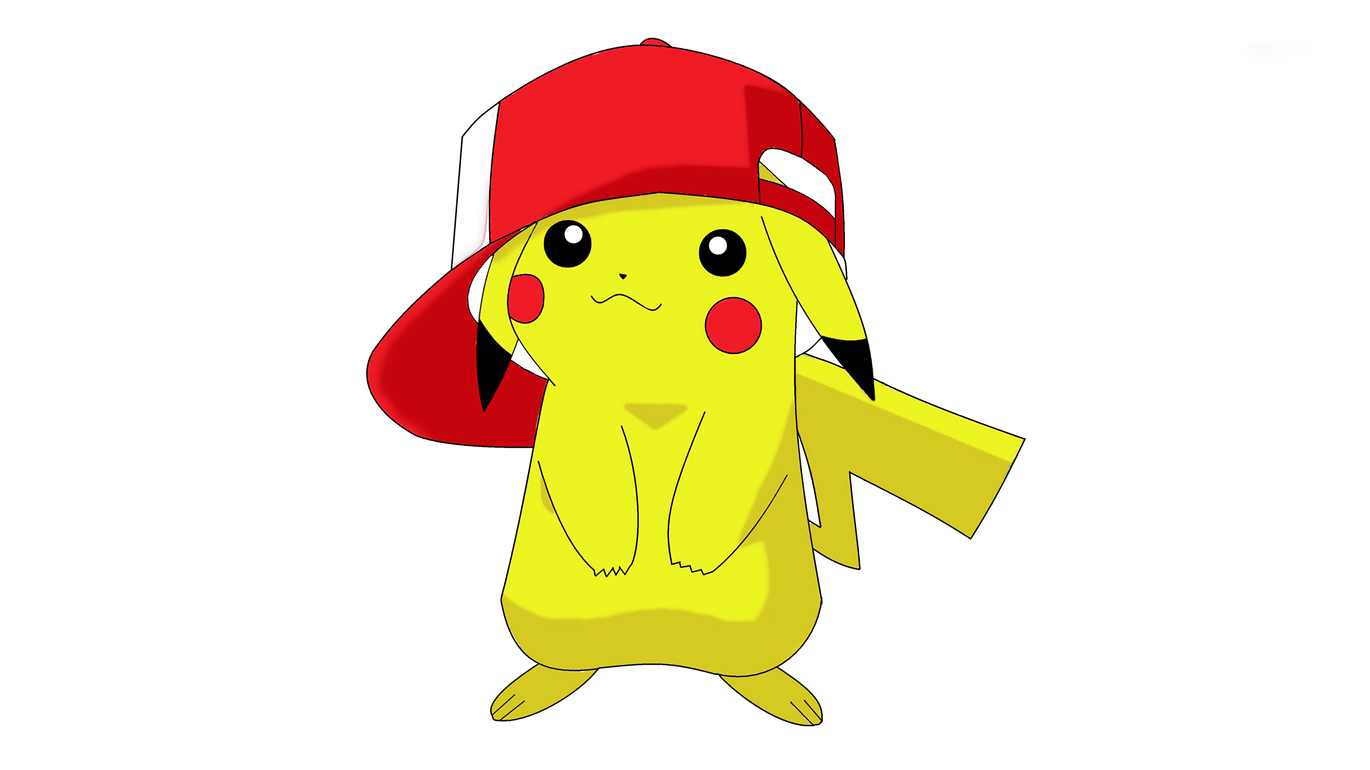 Pokémon, Pikachu, Red (Pokémon), HD wallpaper