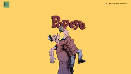 Comic Popeye HD Desktop Wallpaper | Background Image