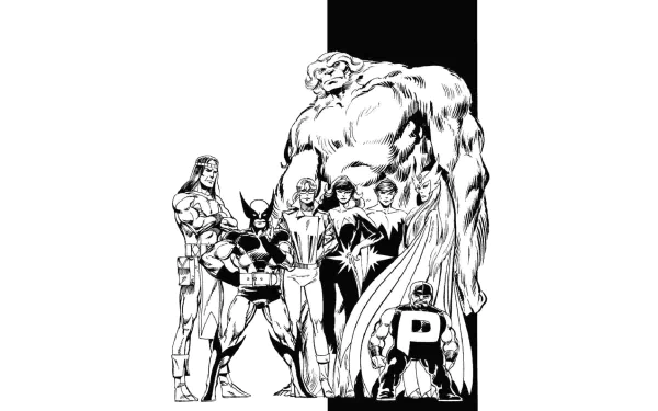 Sasquatch (Marvel Comics) Snowbird (Marvel Comics) Northstar (Marvel Comics) Aurora (Marvel Comics) Shaman (Marvel Comics) Wolverine Puck (Marvel Comics) Comic Alpha Flight HD Desktop Wallpaper | Background Image