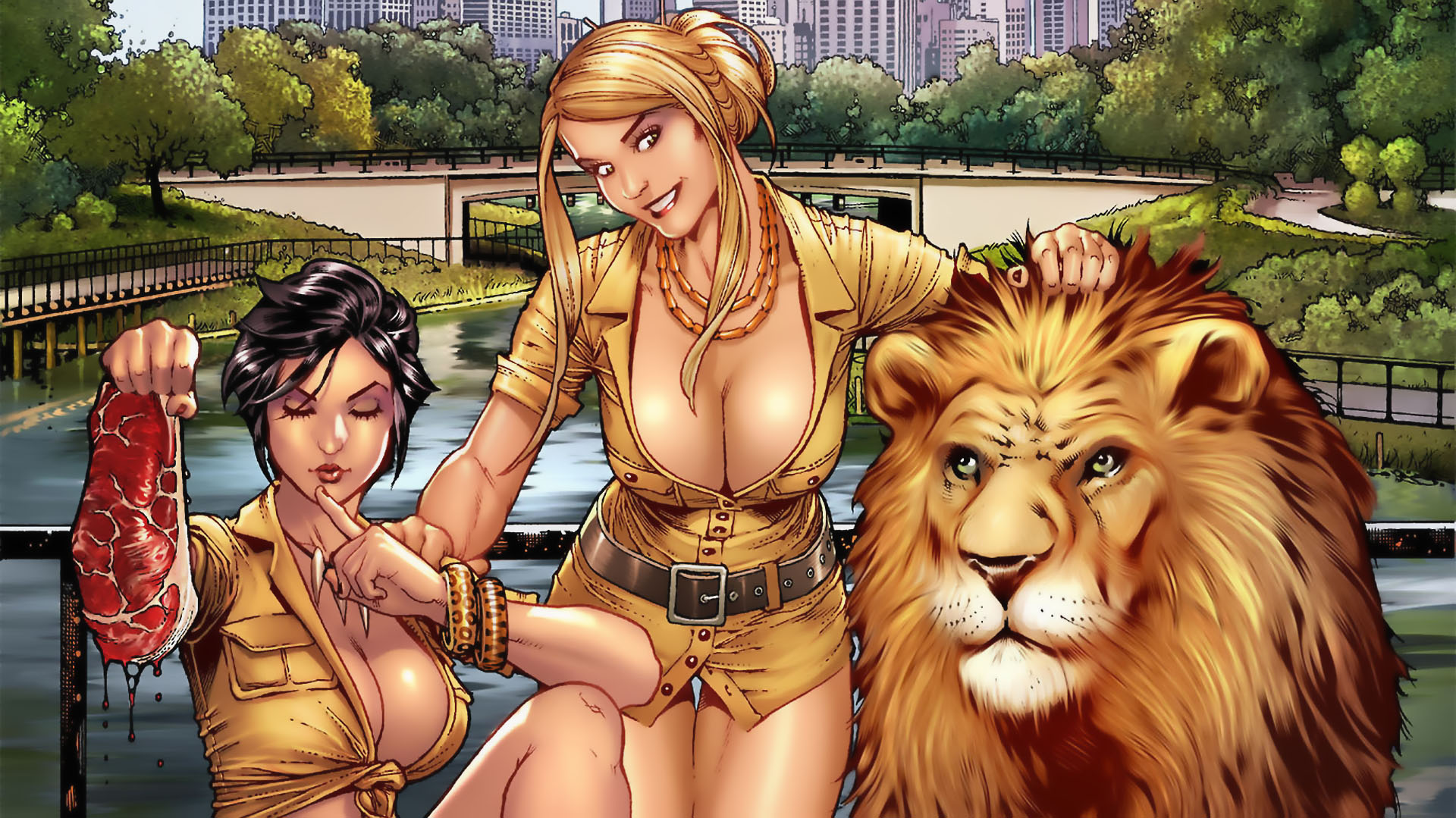 Grimm Fairy Tales: Jungle Book Phone Wallpapers. 漫 画 Grimm Fairy Tales: Jun...
