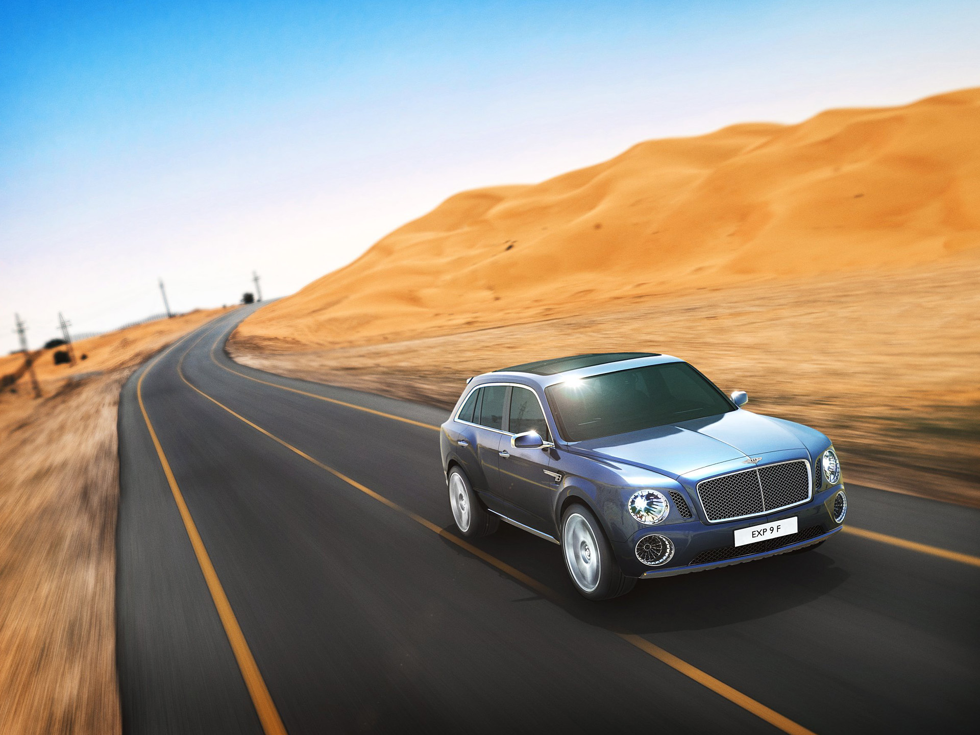 Vehicles Bentley EXP 9 F Concept HD Wallpaper | Background Image