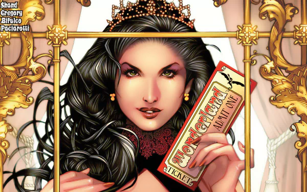 Comic Grimm Fairy Tales: wonderland HD Desktop Wallpaper | Background Image