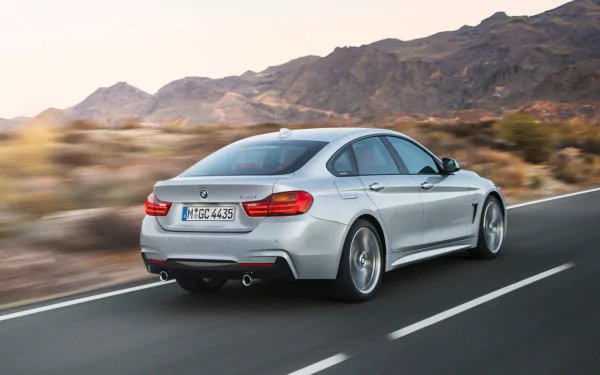 vehicle BMW 4 Series Gran Coupé HD Desktop Wallpaper | Background Image