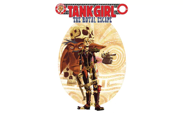 Comic Tank Girl HD Desktop Wallpaper | Background Image