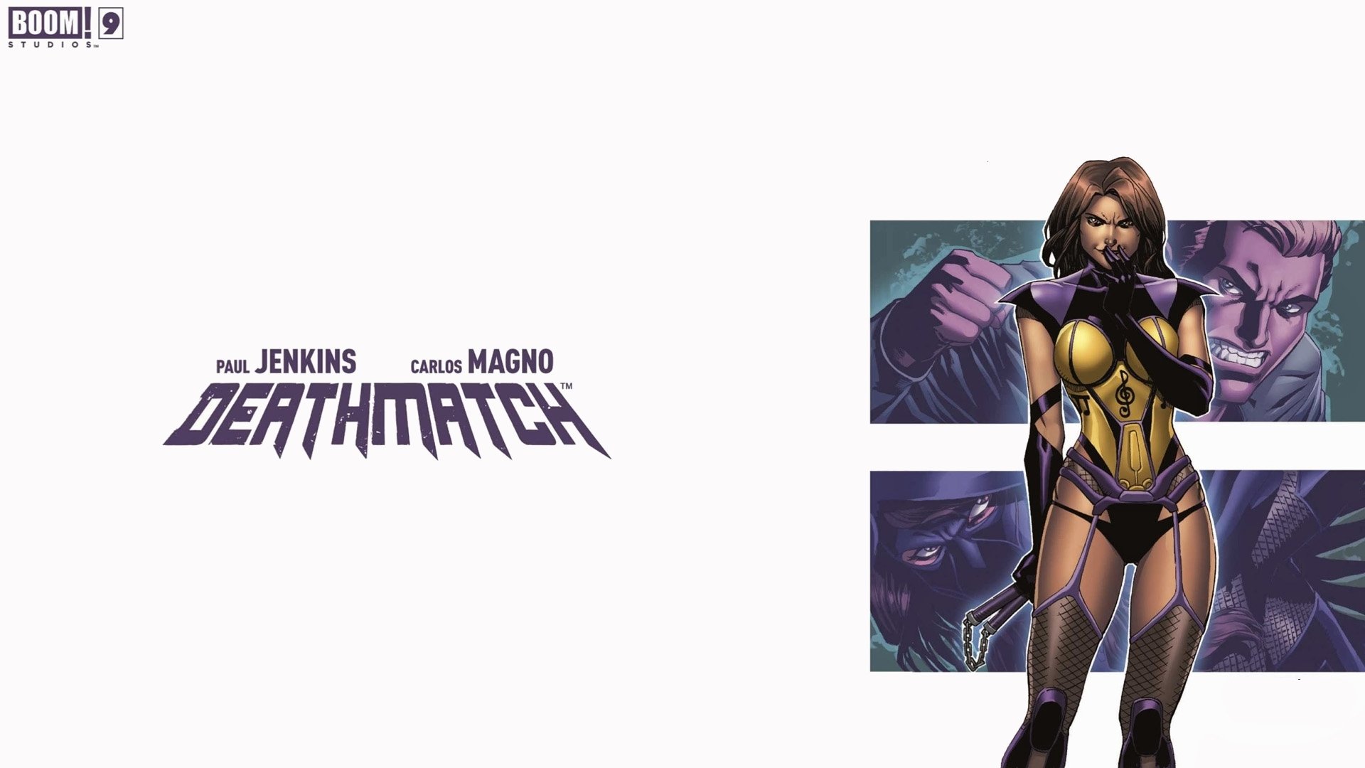 Download Comic Deathmatch HD Wallpaper