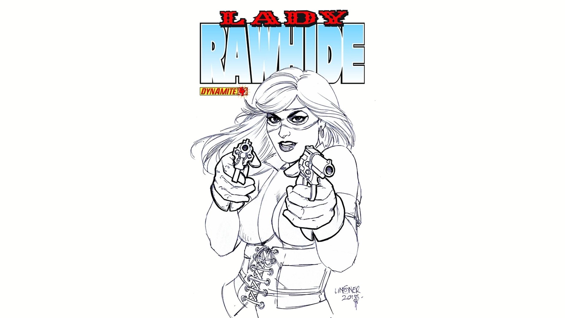 Download Comic Lady Rawhide  HD Wallpaper