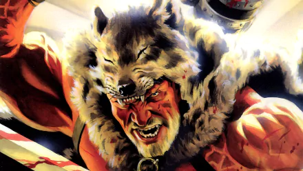 Comic Wolfskin HD Desktop Wallpaper | Background Image