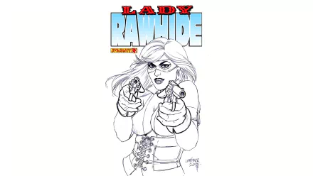 Comic lady rawhide HD Desktop Wallpaper | Background Image
