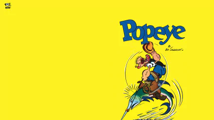Comic Popeye HD Desktop Wallpaper | Background Image