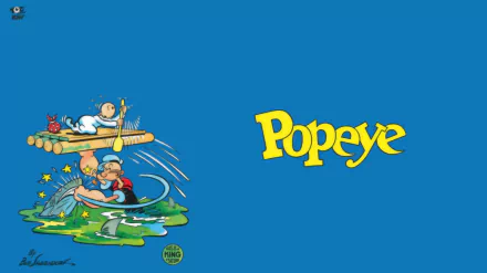 Comic Popeye HD Desktop Wallpaper | Background Image