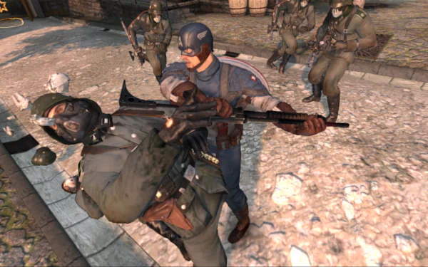 video game Captain America: Super Soldier HD Desktop Wallpaper | Background Image