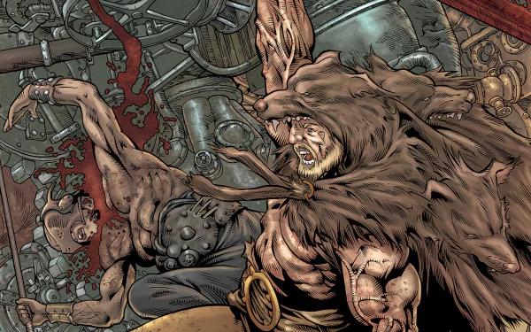 Comic Wolfskin HD Desktop Wallpaper | Background Image