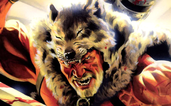 Comic Wolfskin HD Desktop Wallpaper | Background Image