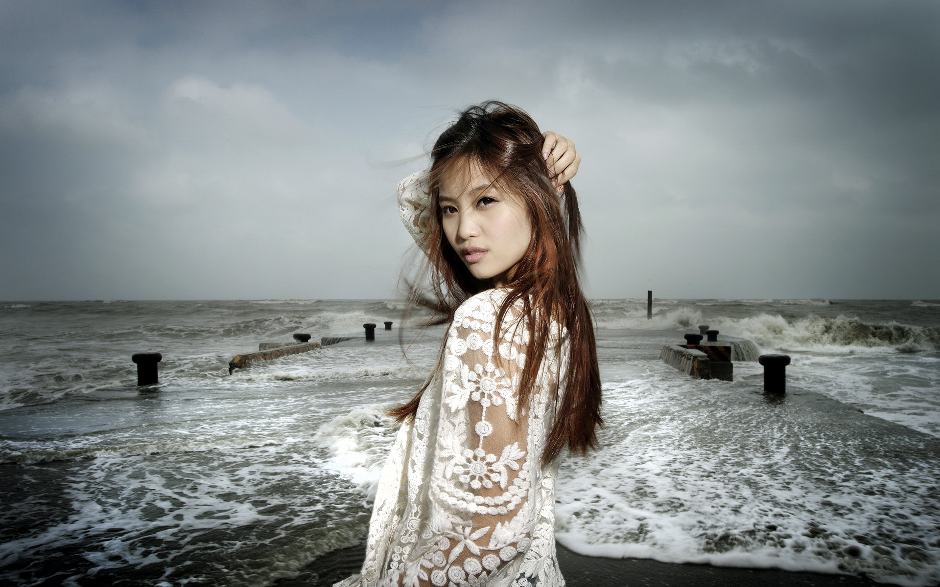 Women Asian HD Wallpaper