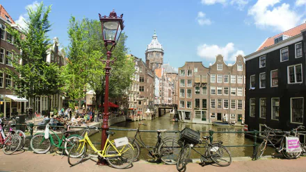 man made Amsterdam HD Desktop Wallpaper | Background Image