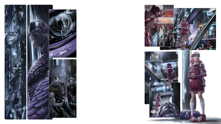 Comic Rai HD Desktop Wallpaper | Background Image