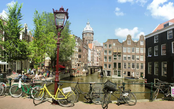 man made Amsterdam HD Desktop Wallpaper | Background Image