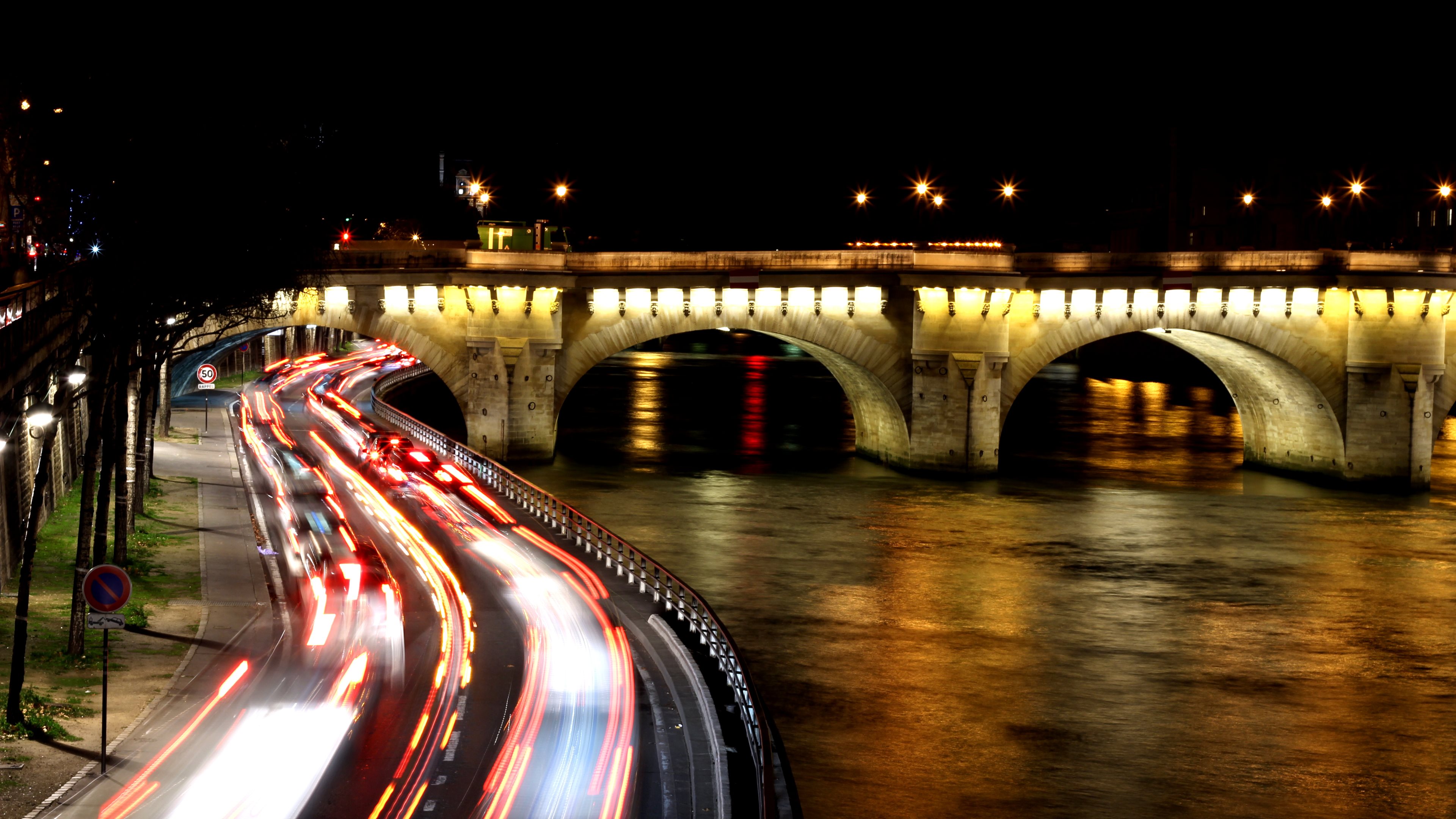 Download Man Made Pont Neuf, Toulouse 4k Ultra HD Wallpaper