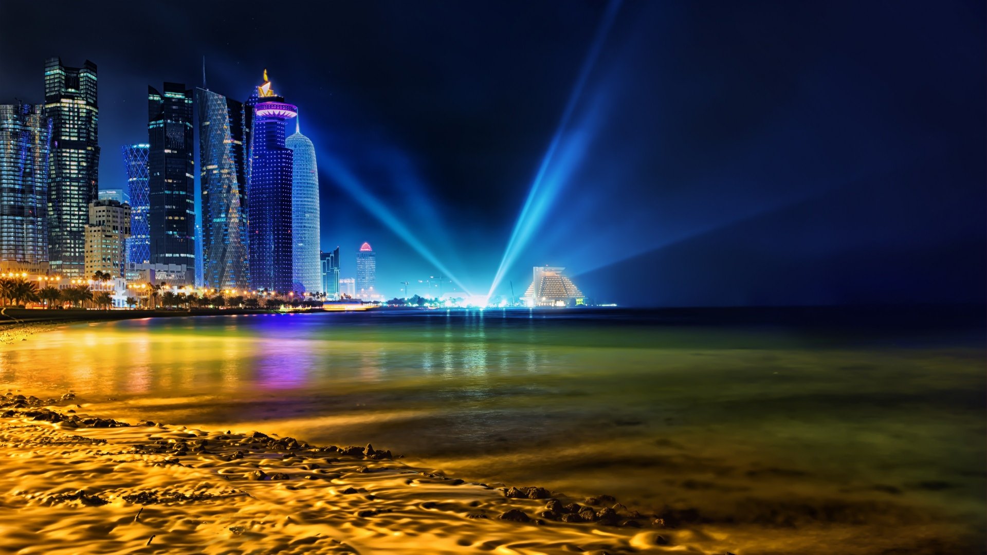 Hình nền siêu nét Doha 4k Bạn muốn đón chào bức hình nền với độ phân giải siêu nét? Vậy thì hãy tải ngay hình nền Doha 4k. Với những chi tiết cực kỳ chân thật và sắc nét, bạn sẽ có cảm giác như đang đứng ngay giữa trung tâm thành phố Qatar.