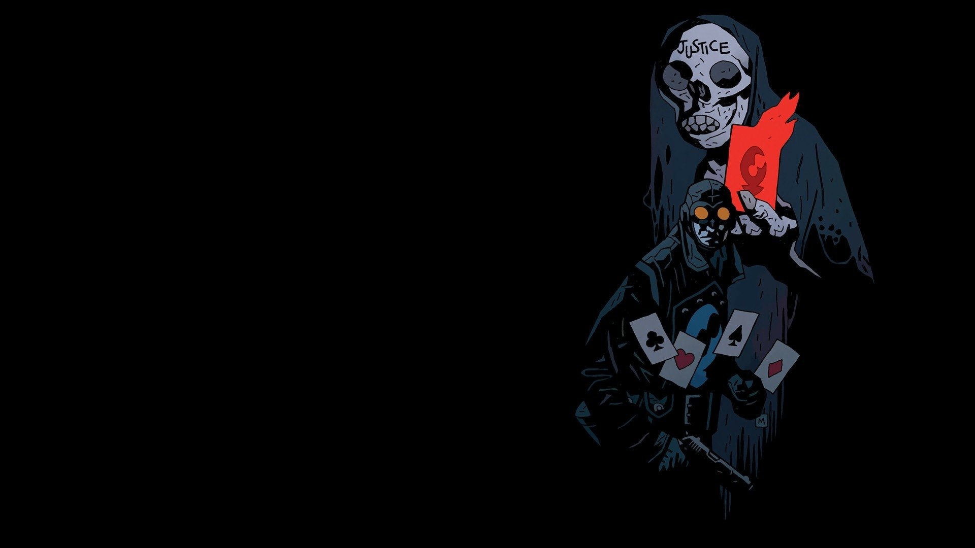 Wallpaper : artwork, comics, Person, Hellboy, Mike Mignola 1920x1080 -  Lucho03 - 236679 - HD Wallpapers - WallHere