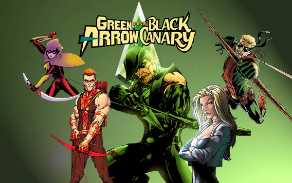 Comic Green Arrow HD Desktop Wallpaper | Background Image