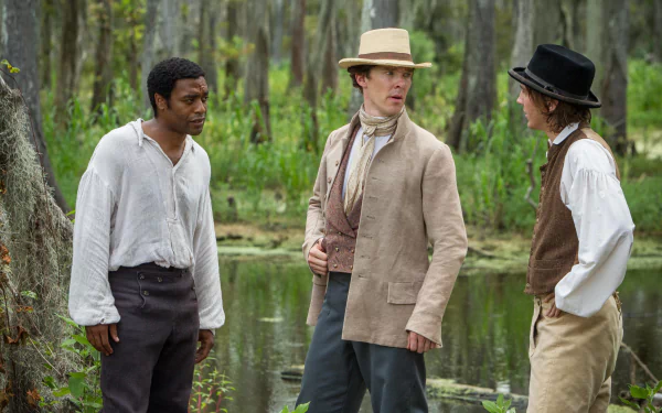 Paul Dano Chiwetel Ejiofor movie 12 years a slave HD Desktop Wallpaper | Background Image