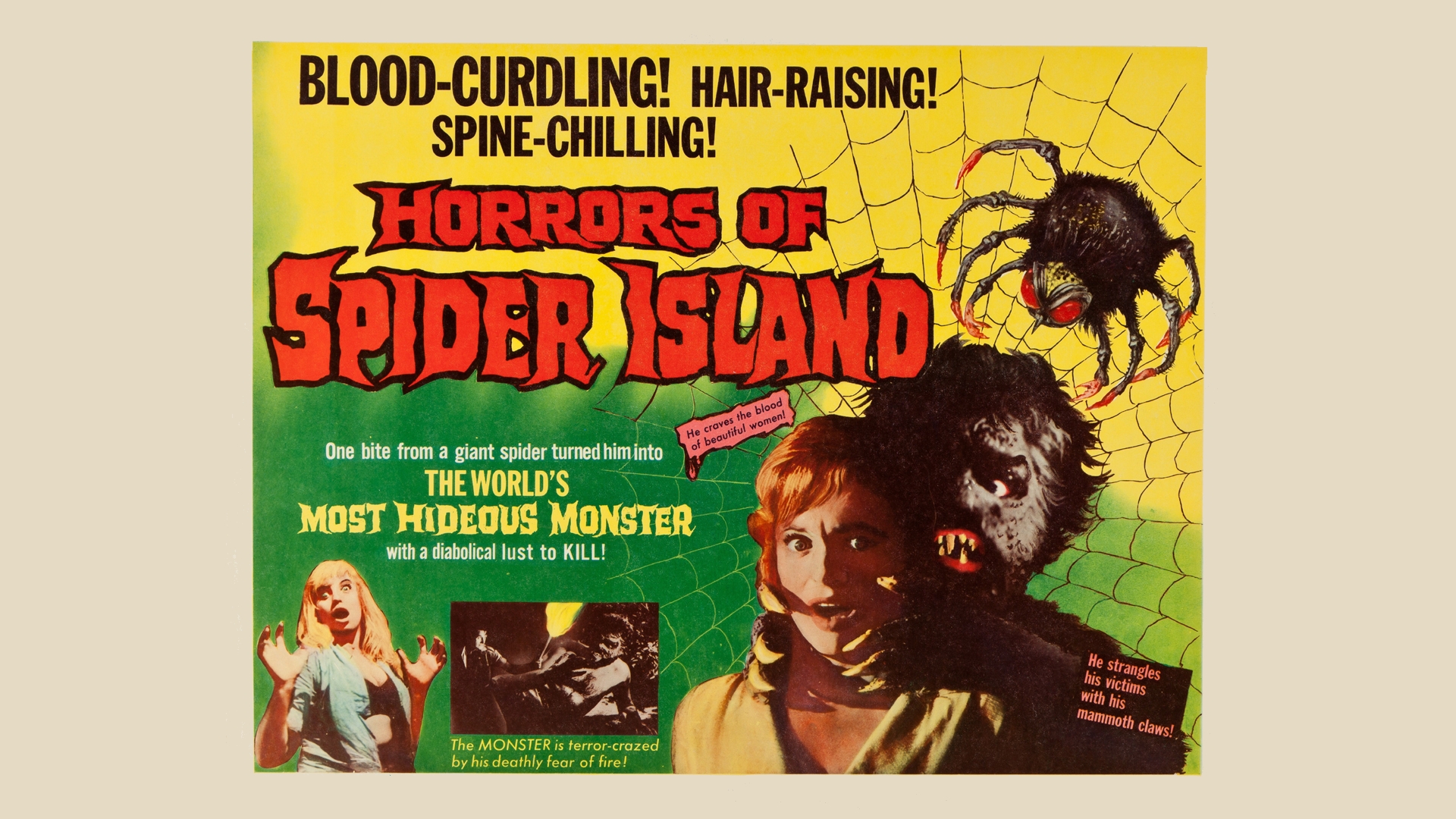 Movie Horrors Of Spider Island HD Wallpaper