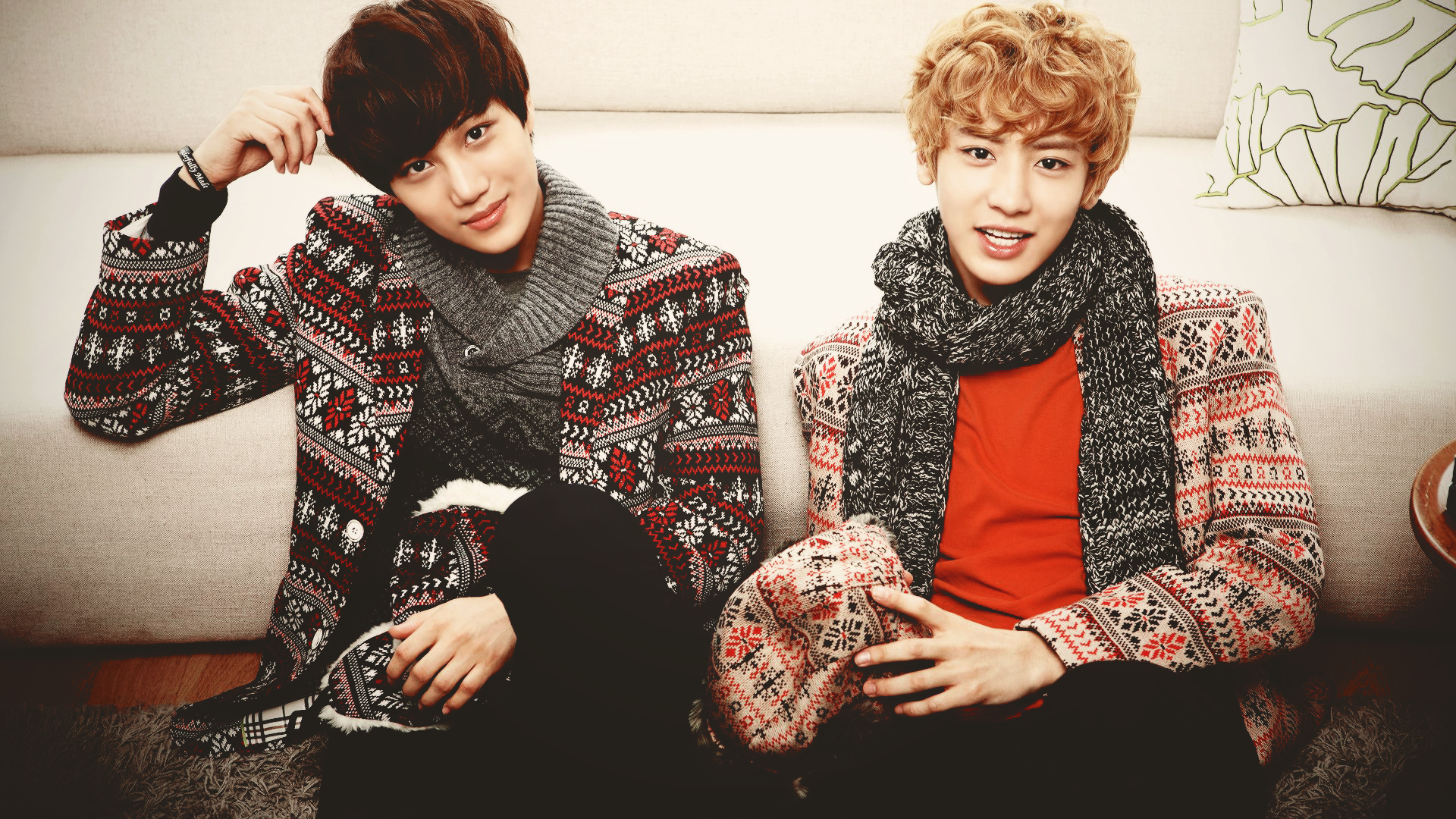 Kai and Chanyeol by SM entertainment