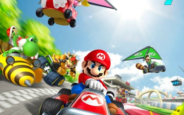 Video Game Mario Kart 7 Mario Mario Kart Kart HD Wallpaper | Background Image