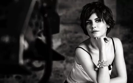 French actress Celebrity Audrey Tautou HD Desktop Wallpaper | Background Image