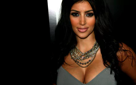 Celebrity Kim Kardashian HD Desktop Wallpaper | Background Image