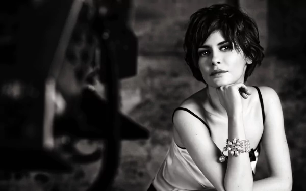 French actress Celebrity Audrey Tautou HD Desktop Wallpaper | Background Image