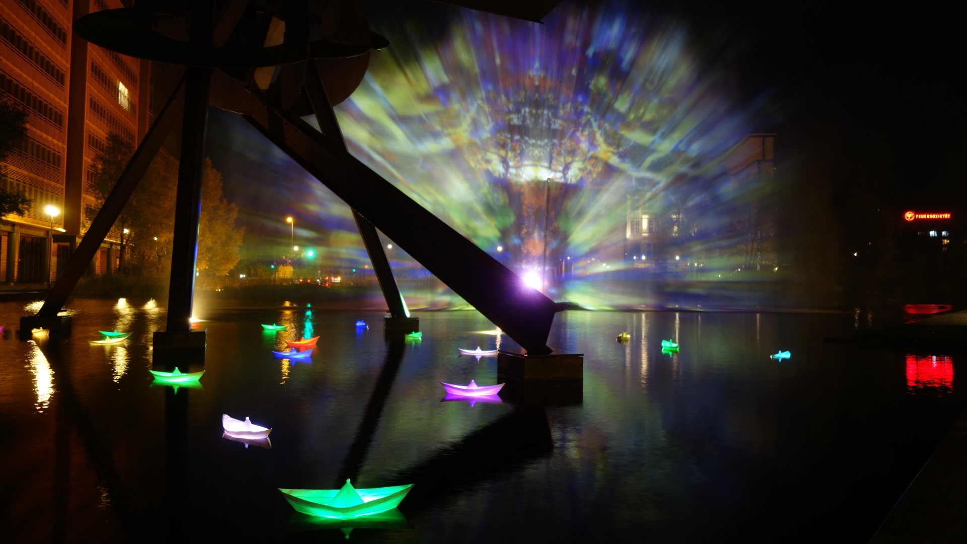 Download Artistic Festival Of Lights Berlin HD Wallpaper Download Artistic Festival Of Lights Berlin HD Wallpaper