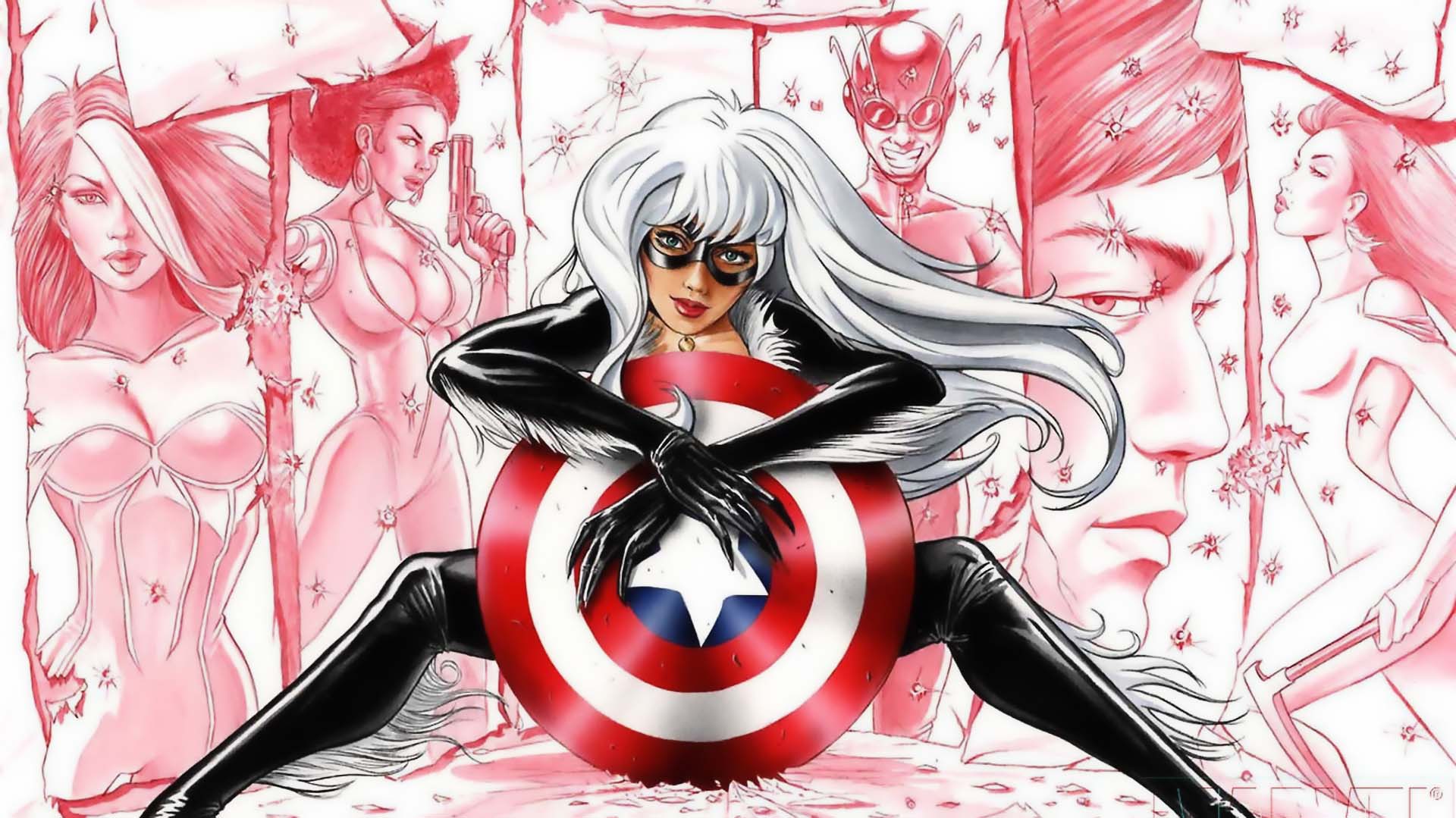 Black Cat Marvel Wallpapers  Top Free Black Cat Marvel Backgrounds   WallpaperAccess