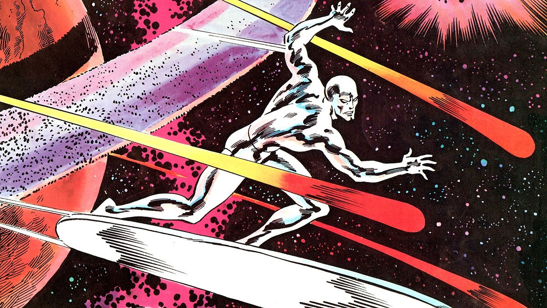 Comics Silver Surfer HD Wallpaper