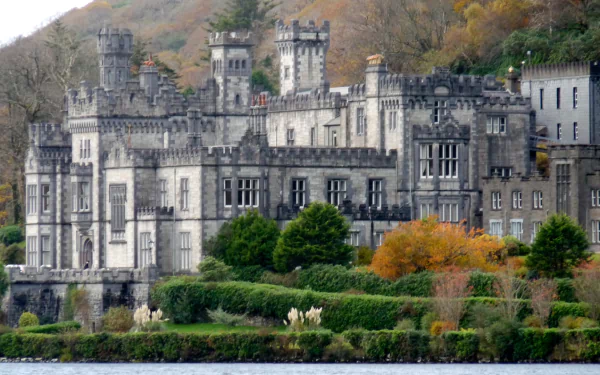 religious Kylemore Abbey HD Desktop Wallpaper | Background Image