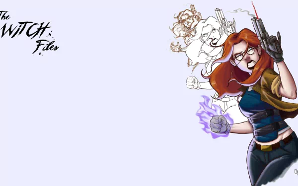 Comic The Witch Files HD Desktop Wallpaper | Background Image