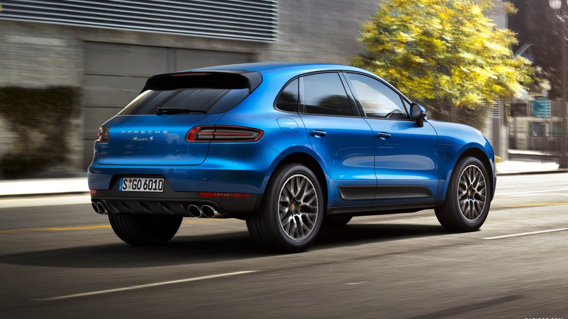 Download Vehicle Porsche Macan HD Wallpaper