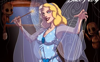 The Blue Fairy Pinocchio Hd Wallpapers Background Images