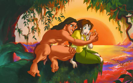 Jane Porter Tarzan movie Tarzan (1999) HD Desktop Wallpaper | Background Image