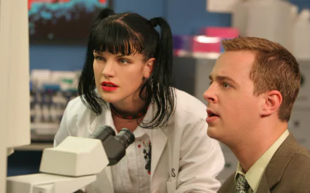 Abby Sciuto Pauley Perrette Timothy McGee Sean Murray TV Show NCIS HD Desktop Wallpaper | Background Image