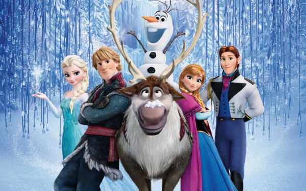 Movie Frozen Anna Elsa Olaf Hans Sven Kristoff Snow HD Wallpaper | Background Image