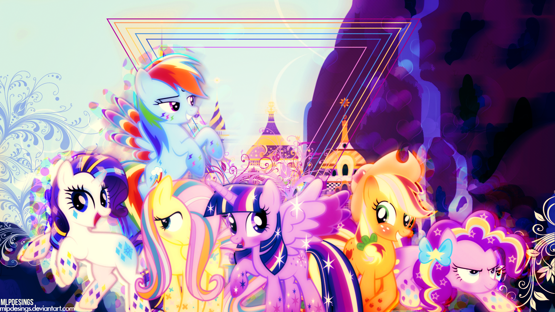 My Little Pony Friendship Is Magic Hd Wallpaper Background Image