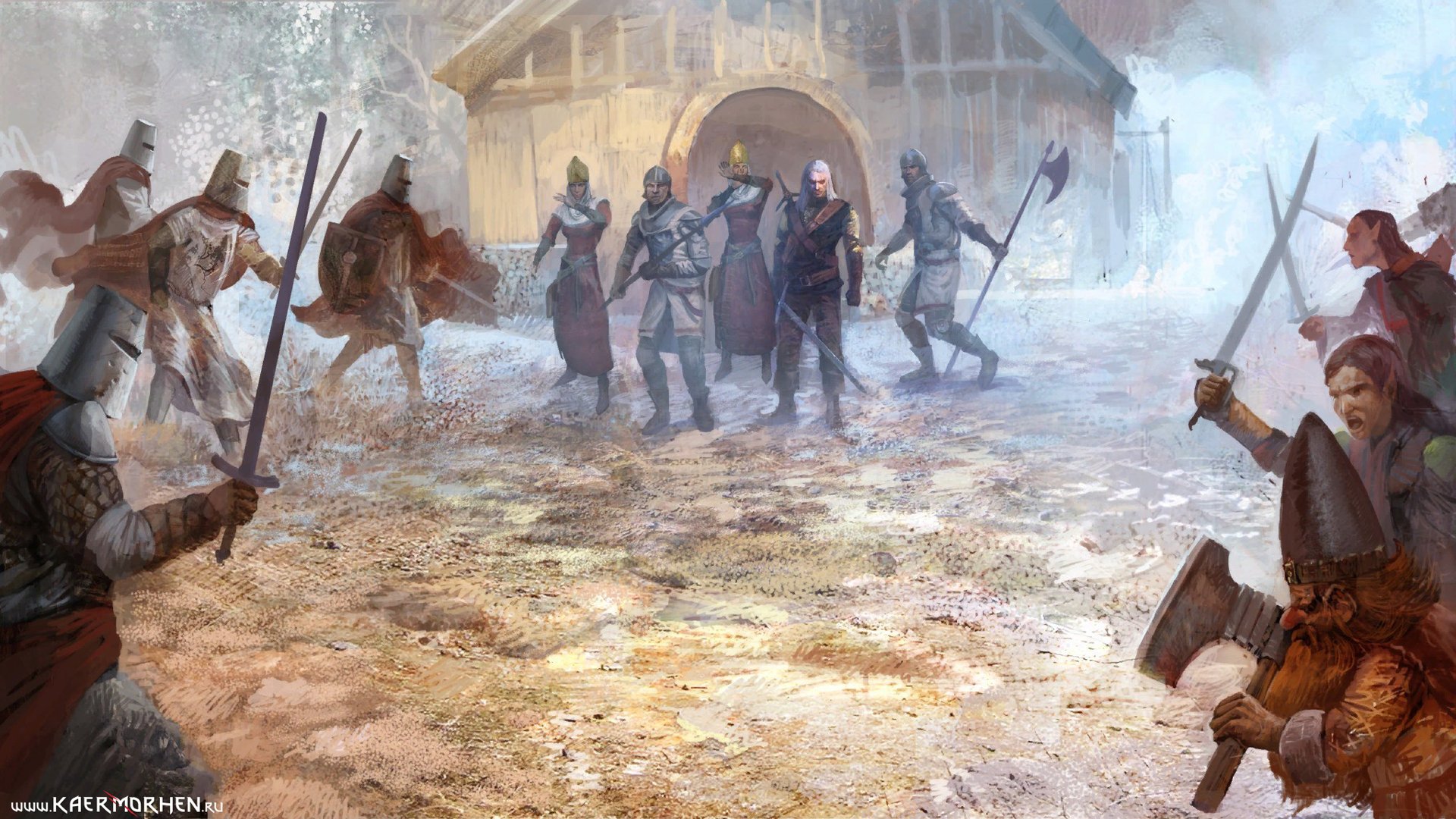 Download Video Game The Witcher HD Wallpaper by Vergilius