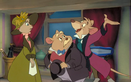 movie The Great Mouse Detective HD Desktop Wallpaper | Background Image