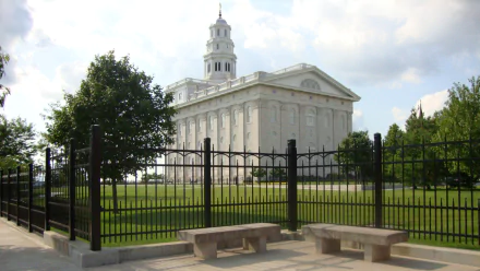 religious Nauvoo Temple HD Desktop Wallpaper | Background Image